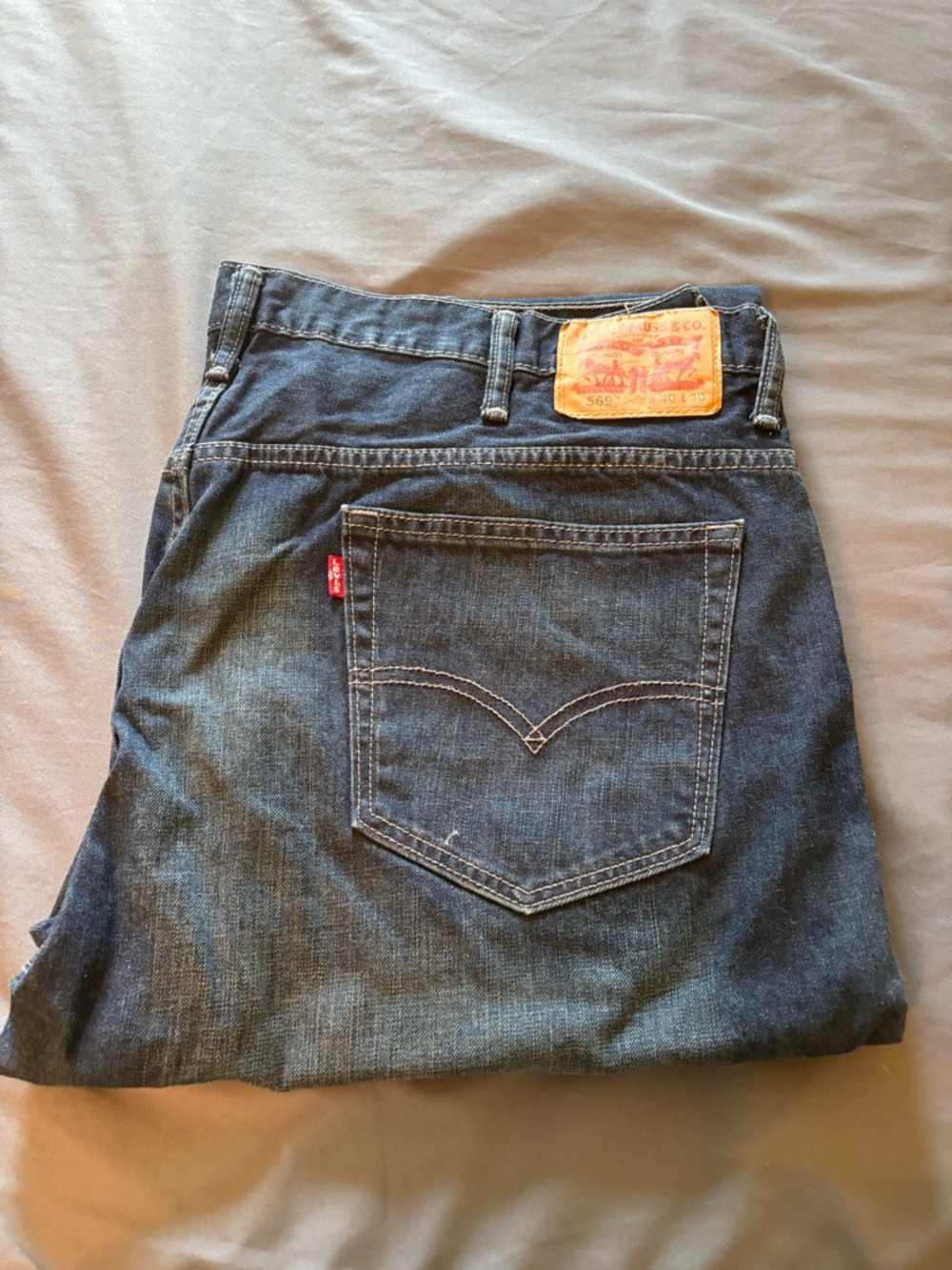 Levi's Men's Indigo Relaxed Fit Jeans